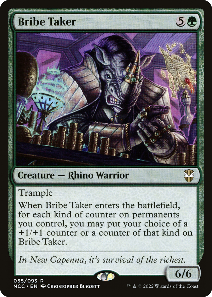 Bribe Taker (055) - New Capenna Commander