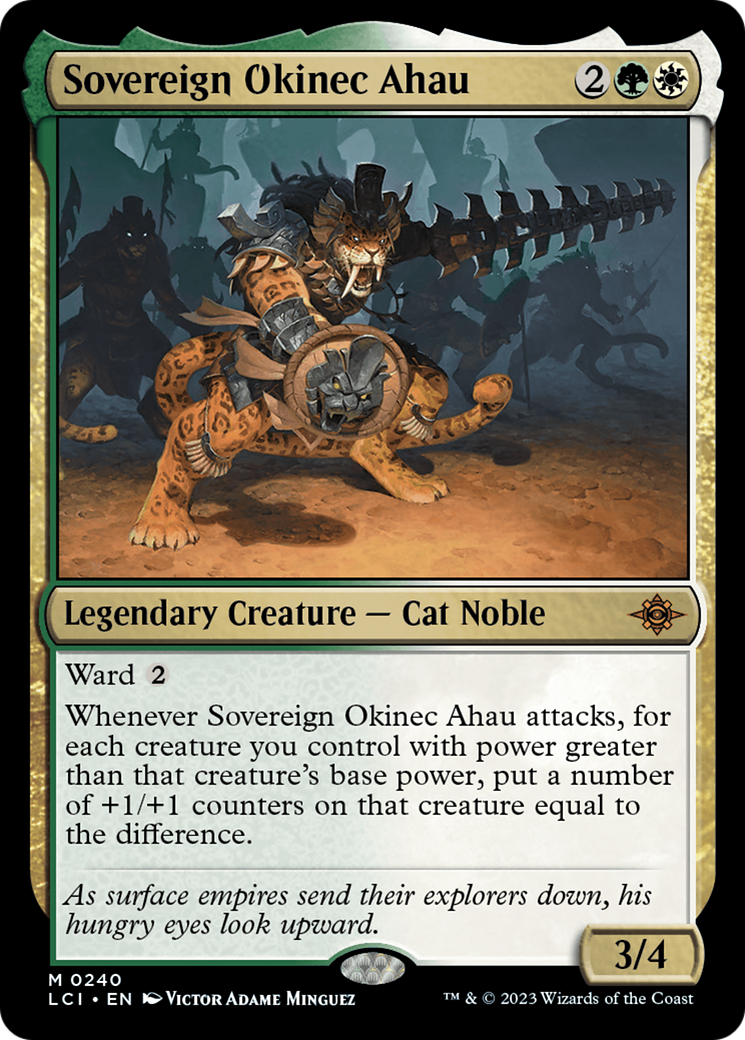 Sovereign Okinec Ahau (240) Foil - The Lost Caverns of Ixalan