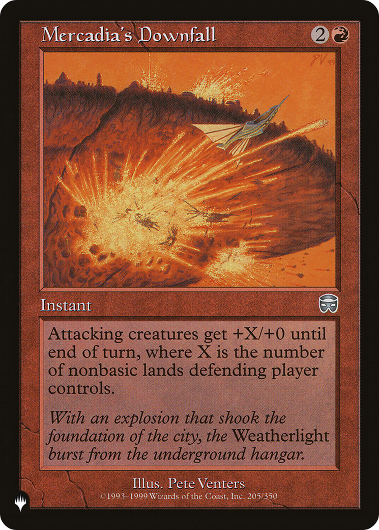 Mercadia's Downfall (Retro) (MMQ-205) - The List
