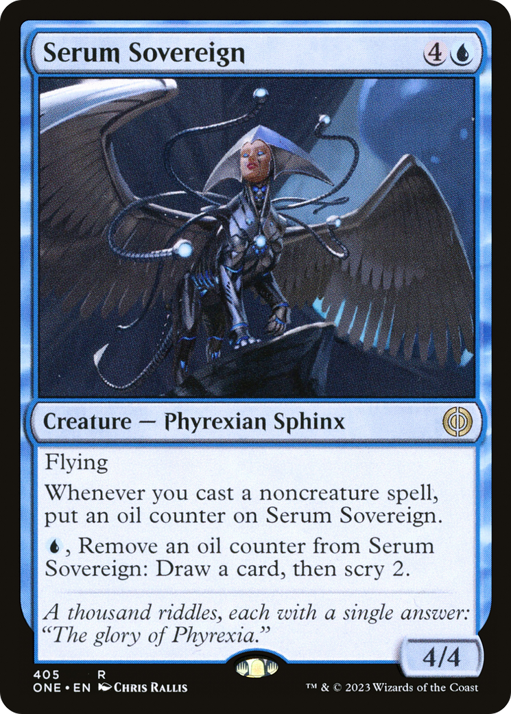 Serum Sovereign (405) Foil - Phyrexia: All Will Be One