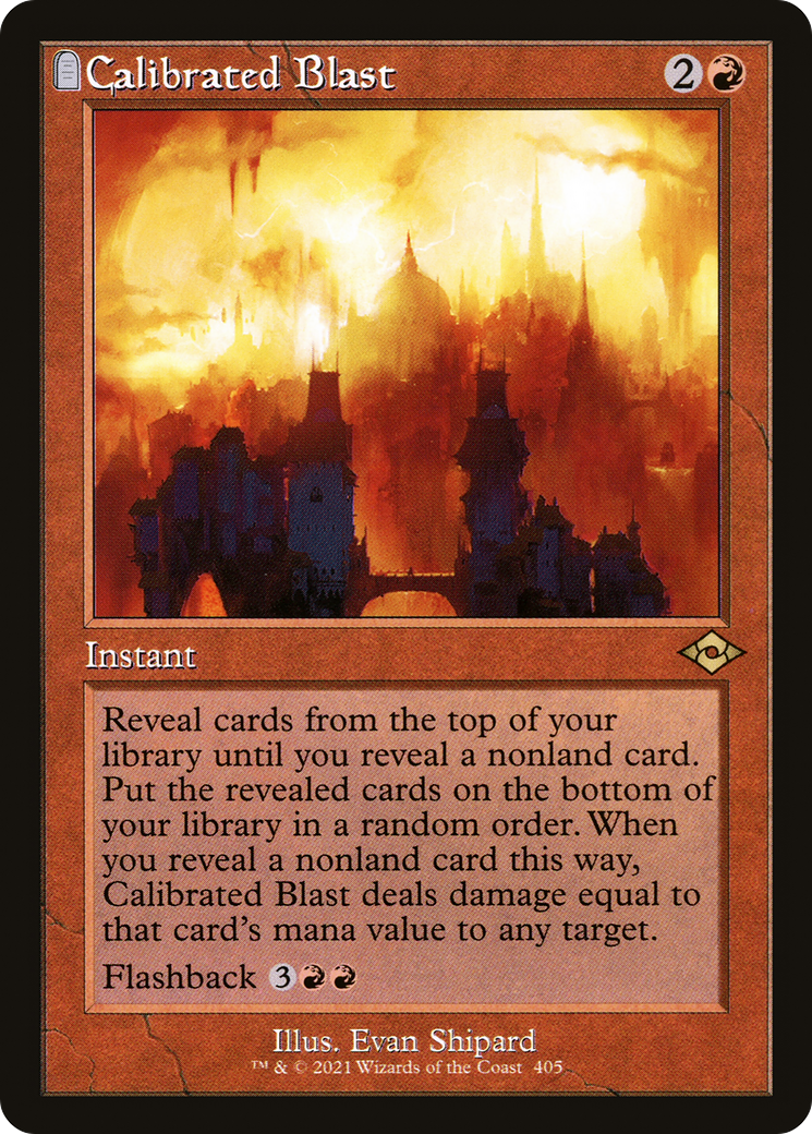 Calibrated Blast (Retro) (405) - Modern Horizons 2