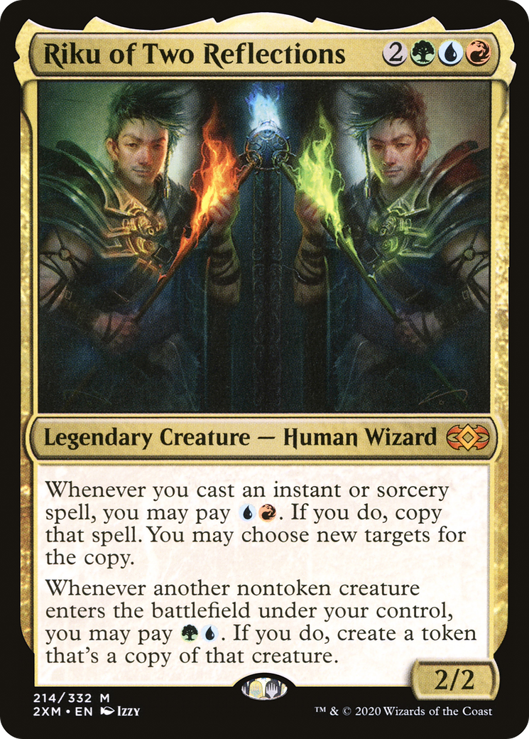 Riku of Two Reflections (214) Foil - Double Masters