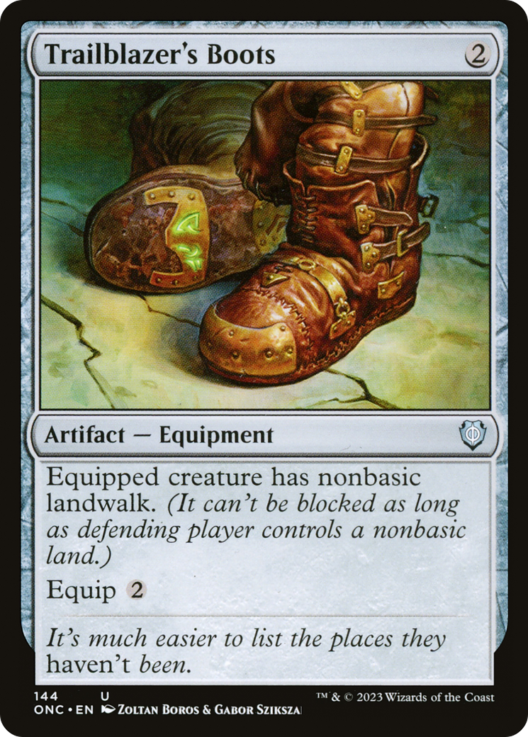 Trailblazer's Boots (144) - Phyrexia: All Will Be One Commander