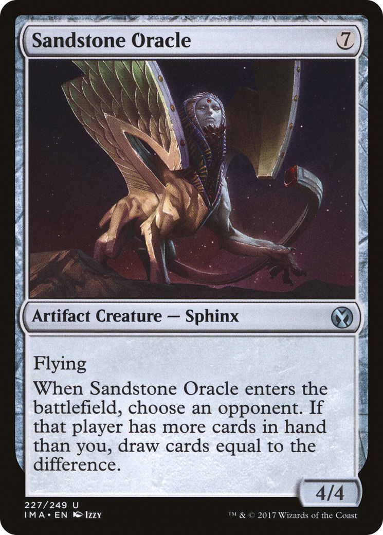 Sandstone Oracle (227) - Iconic Masters