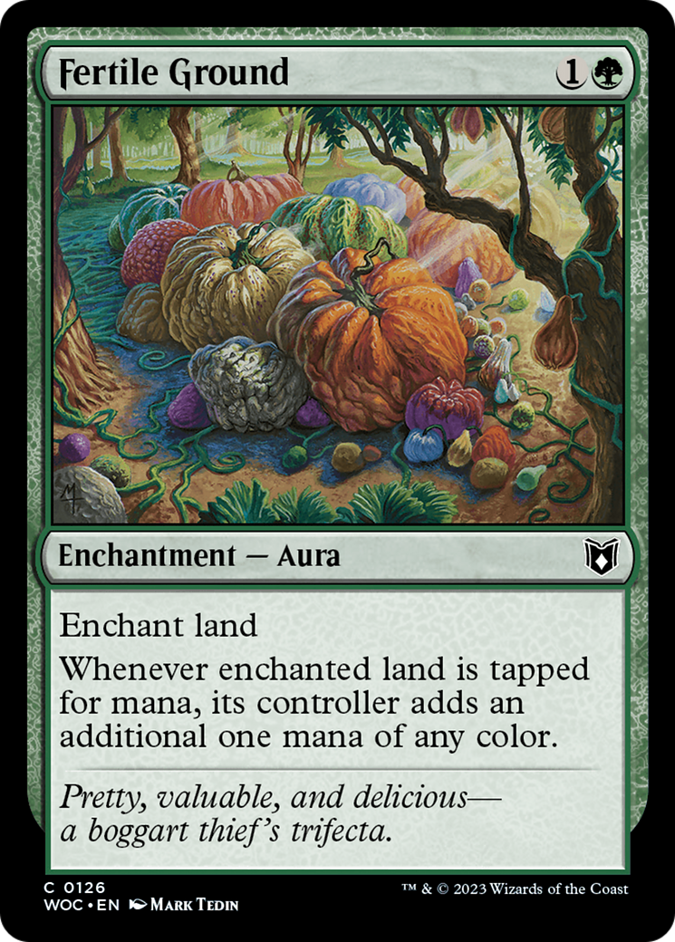 Fertile Ground (126) - Wilds of Eldraine Commander