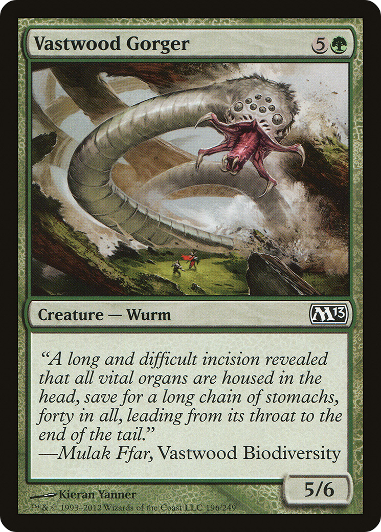 Vastwood Gorger (196) Foil - Magic 2013