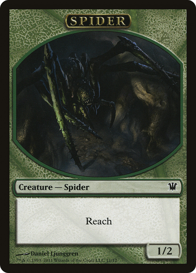 Spider Token (011) - Innistrad Tokens