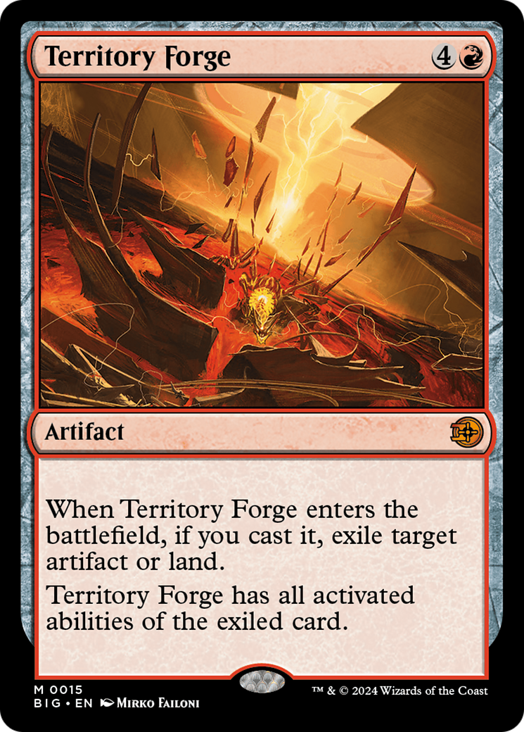 Territory Forge (015) Foil - The Big Score