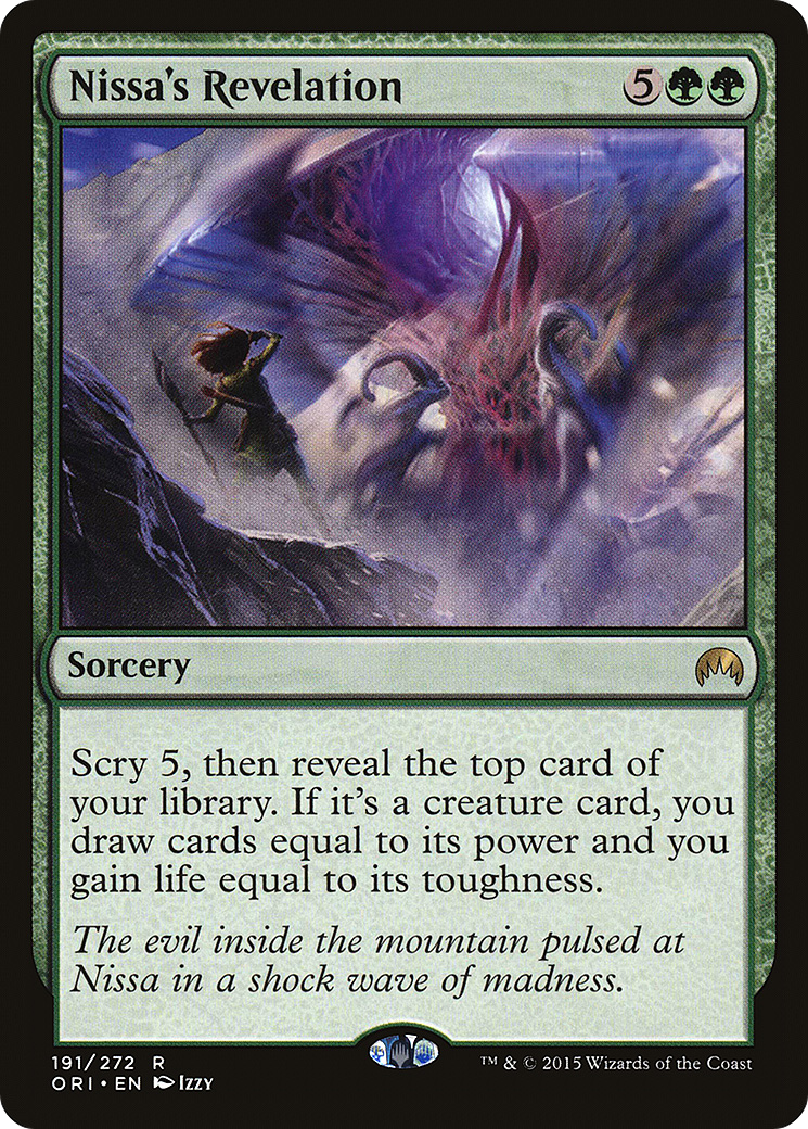 Nissa's Revelation (191) - Magic Origins