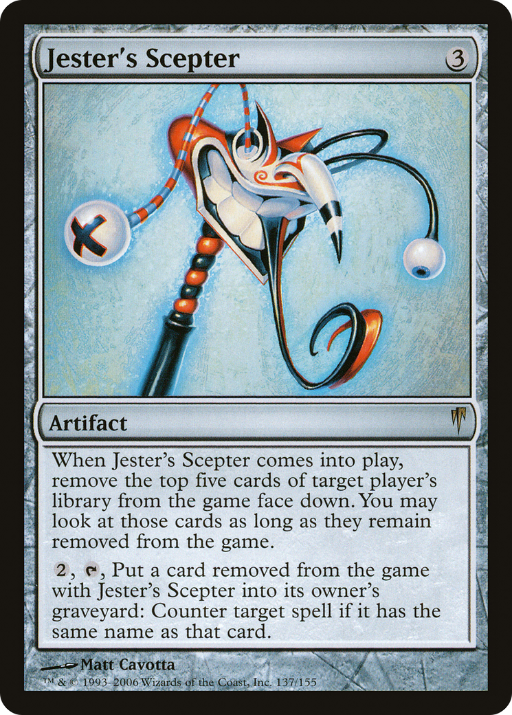Jester's Scepter (137) - Coldsnap