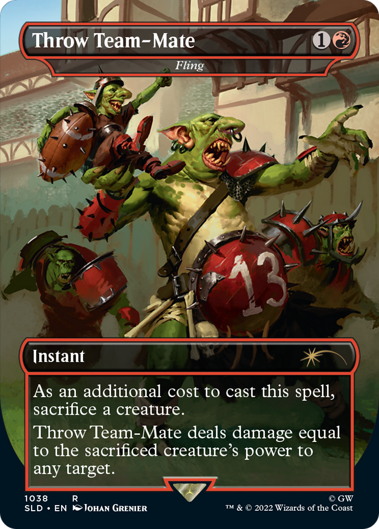 Fling (1038) Foil - Secret Lair Drop