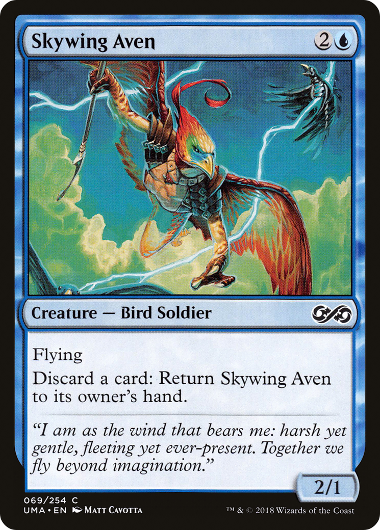 Skywing Aven (069) - Ultimate Masters Foil