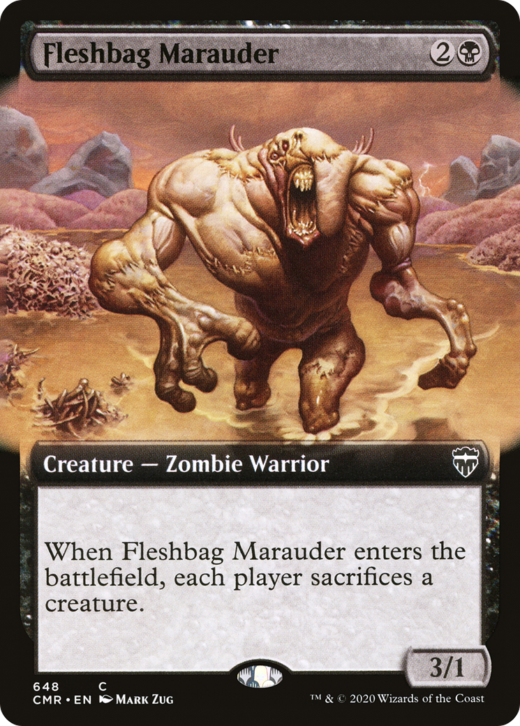 Fleshbag Marauder (Extended Art) (648) - Commander Legends