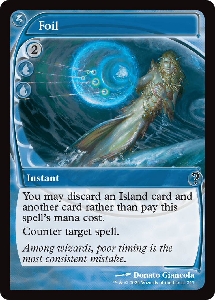 Foil (Future Sight) (243) Foil - Mystery Booster 2