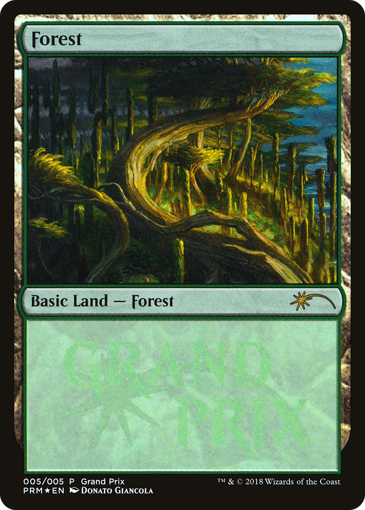 Forest (2018f) Foil - Grand Prix Promos