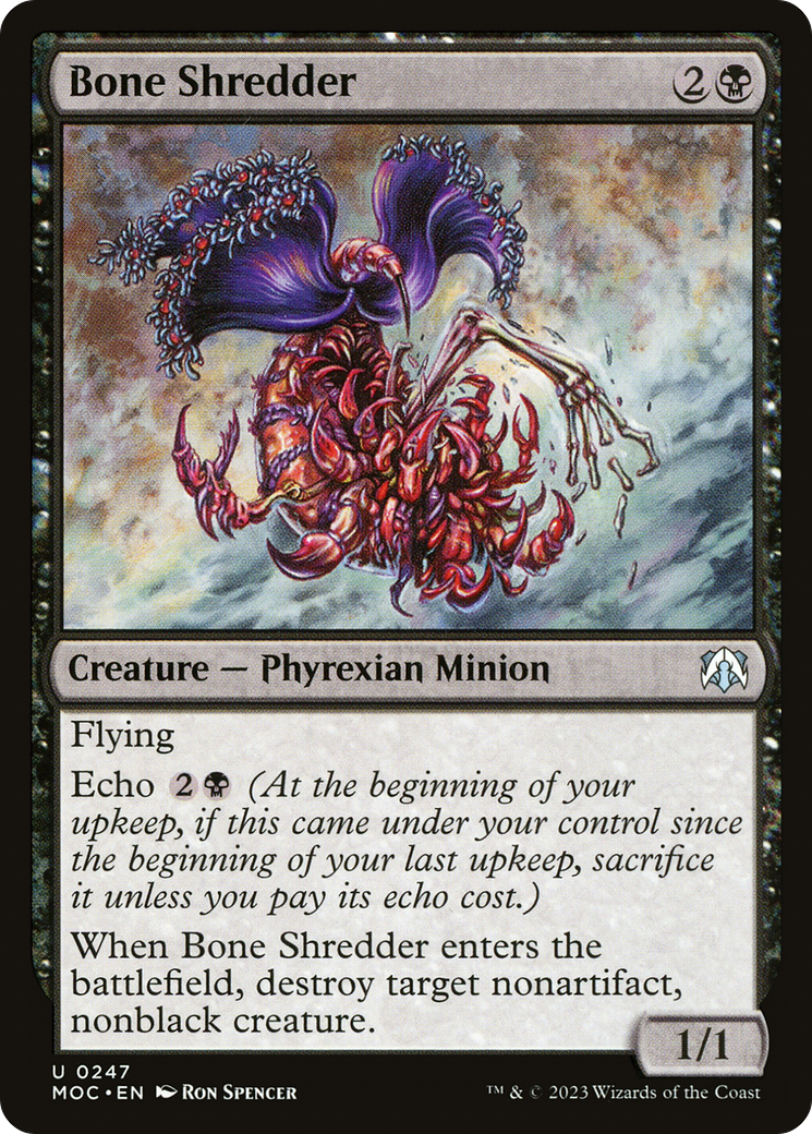 Bone Shredder (247) - March of the Machine Commander