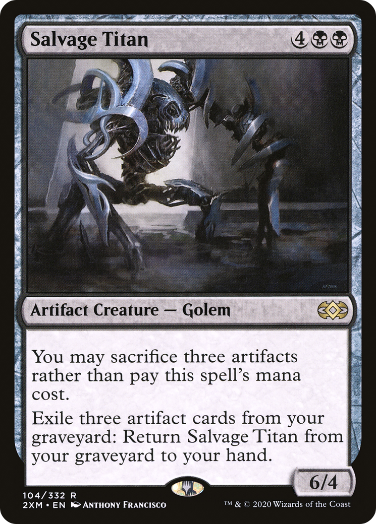 Salvage Titan (104) Foil - Double Masters