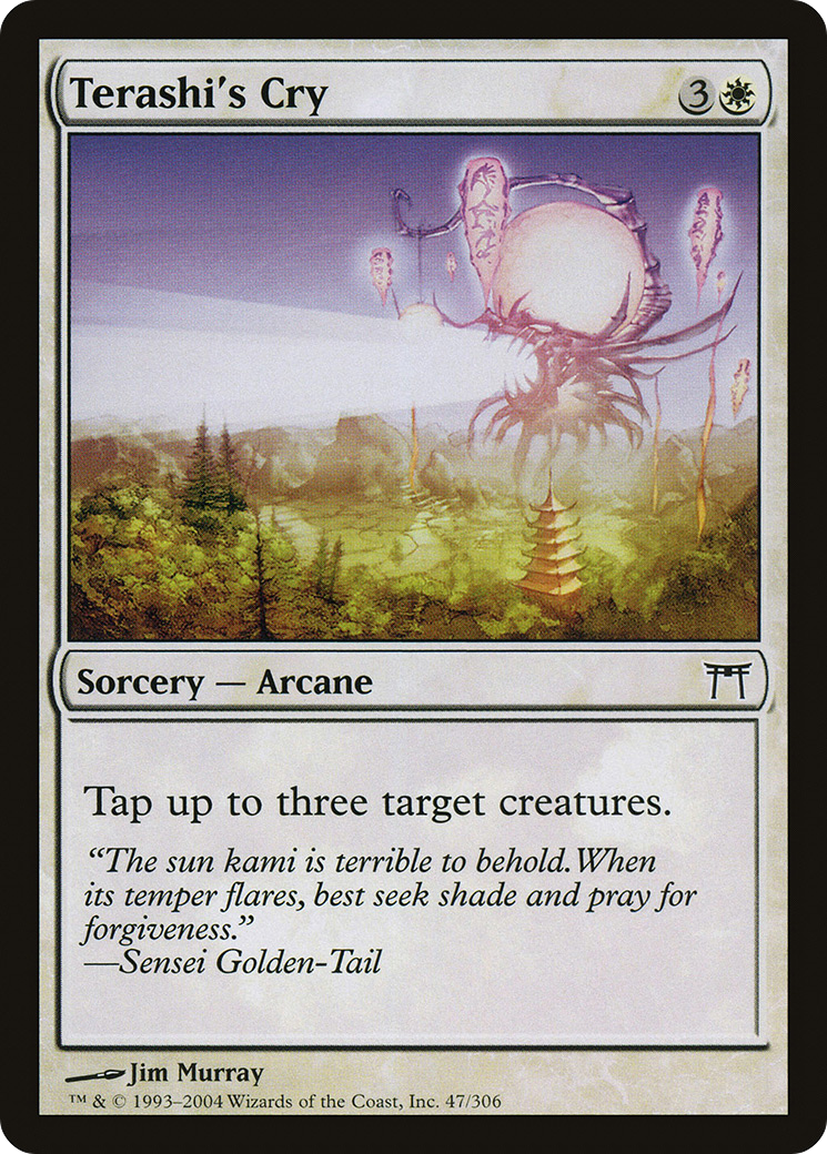 Terashi's Cry (047) Foil - Champions of Kamigawa