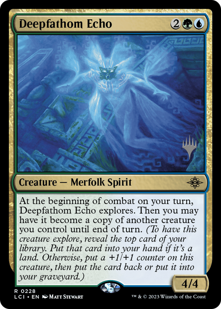 Deepfathom Echo (228) - The Lost Caverns of Ixalan Promos