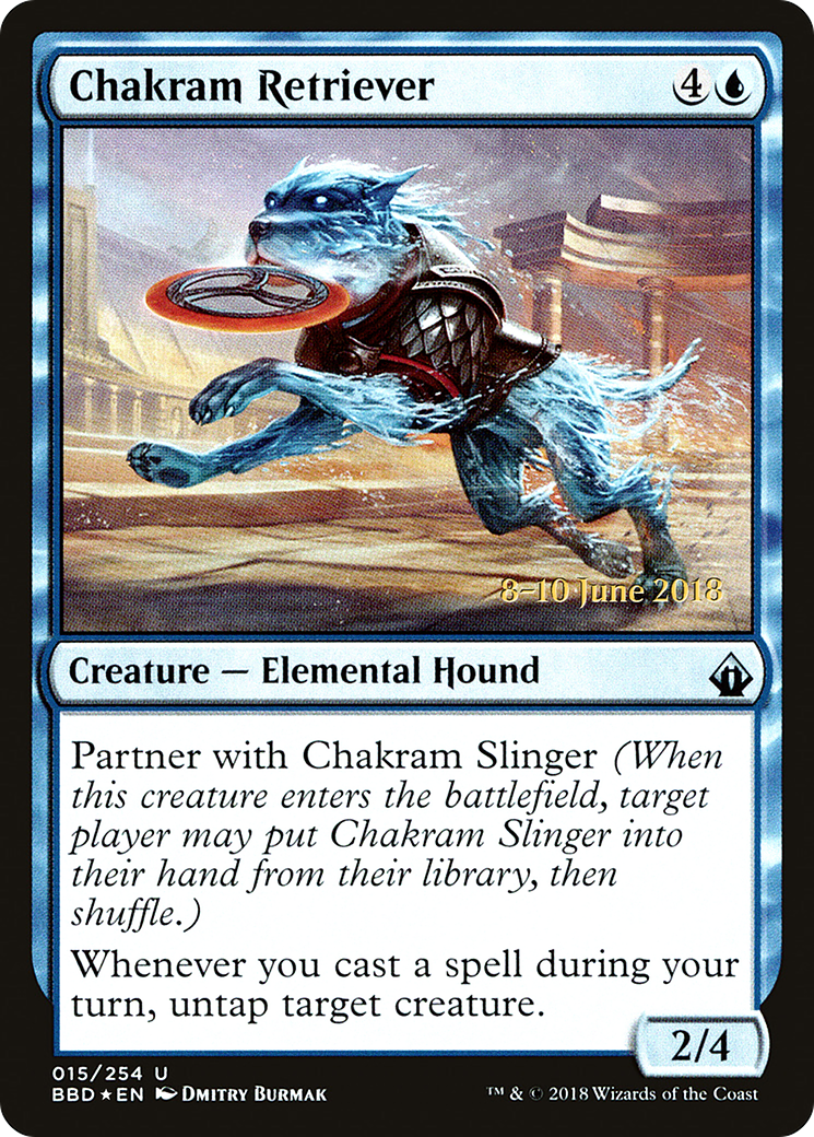 Chakram Retriever (015) Foil - Battlebond Promos