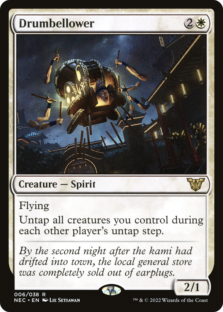 Drumbellower (006) - Neon Dynasty Commander