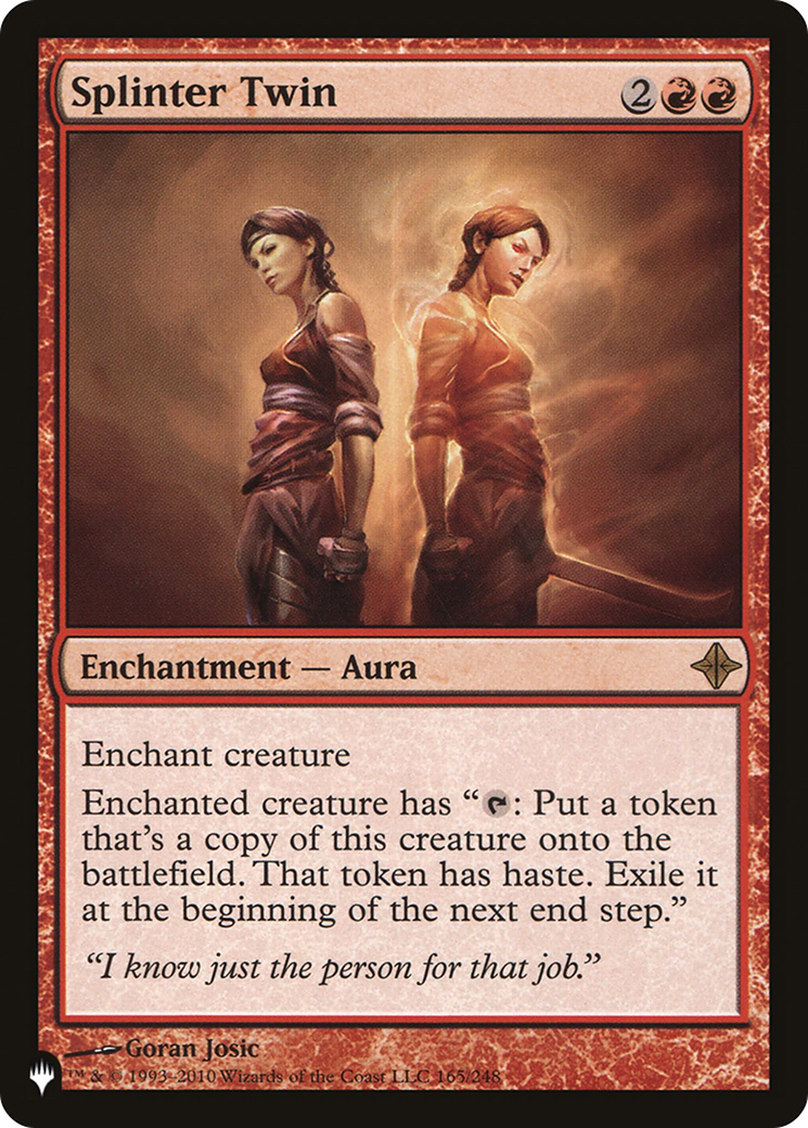 Splinter Twin (165/248) - The List