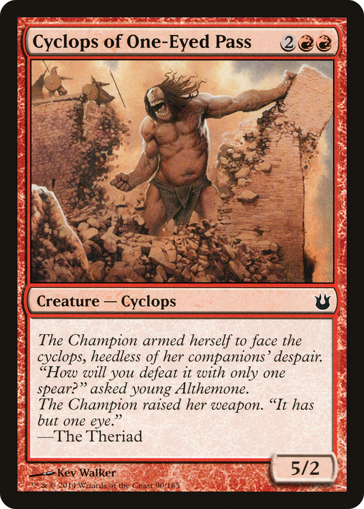 Cyclops of One-Eyed Pass (090) - Born of the Gods