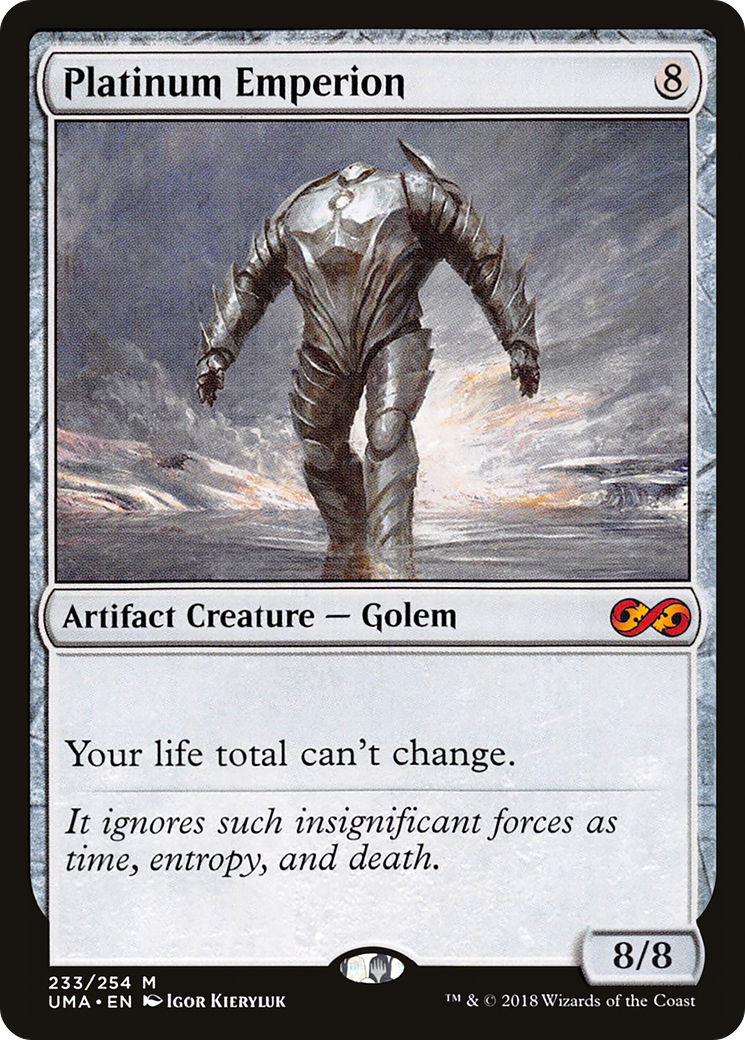 Platinum Emperion (233) - Ultimate Masters Foil