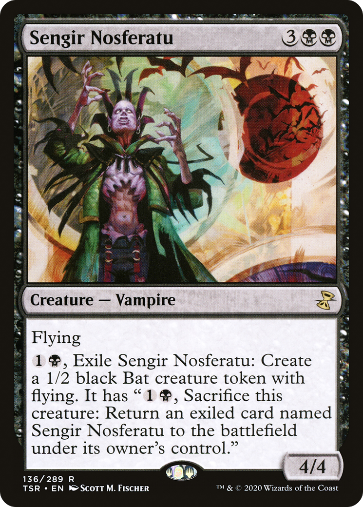Sengir Nosferatu (136) Foil - Time Spiral Remastered