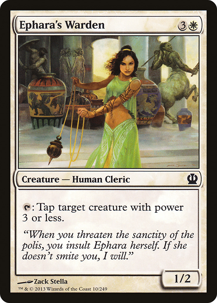 Ephara's Warden (010) - Theros