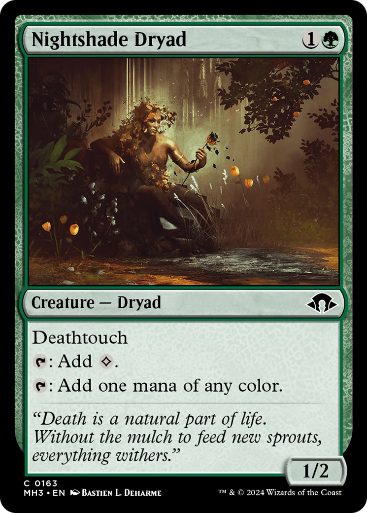 Nightshade Dryad (163) Foil - Modern Horizons 3