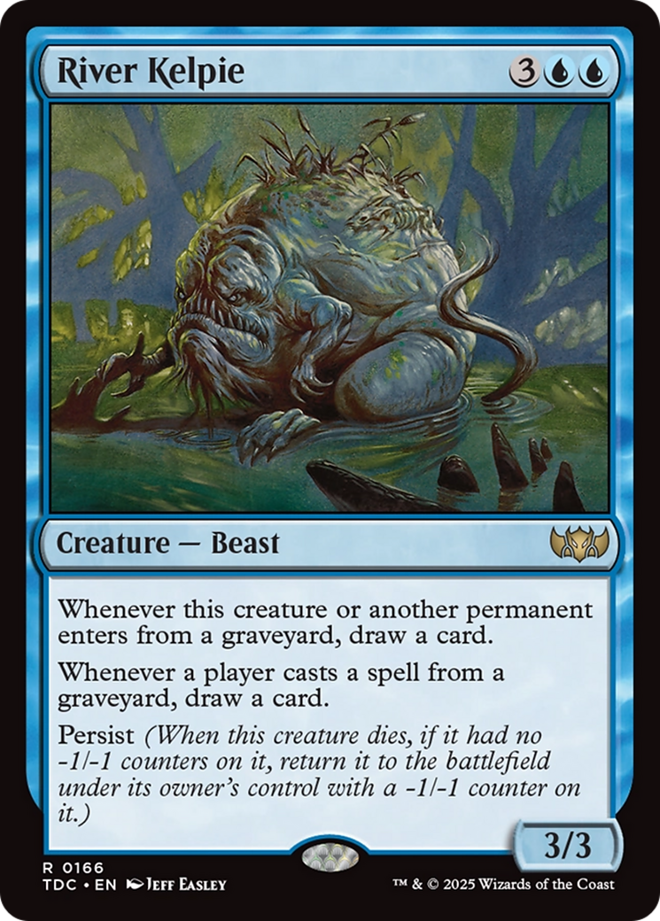 River Kelpie (166) - Commander: Tarkir: Dragonstorm
