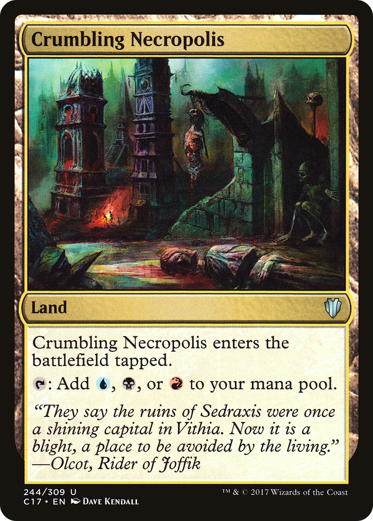 Crumbling Necropolis (244) - Commander 2017