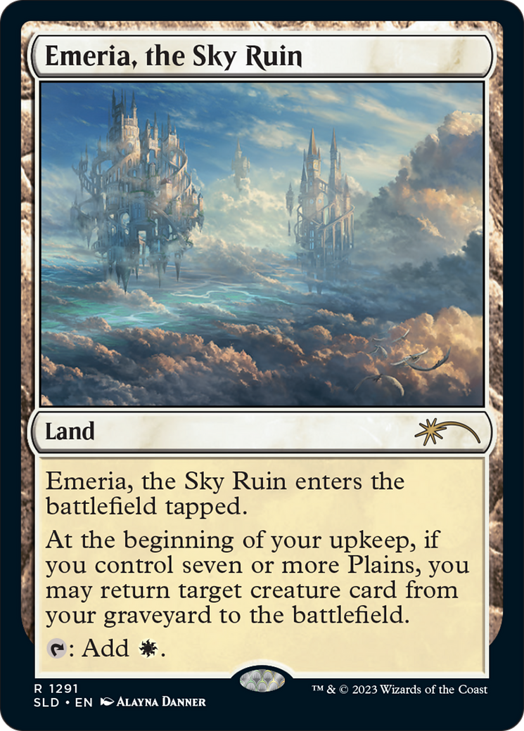 Emeria, the Sky Ruin (1291) Foil - Secret Lair Drop