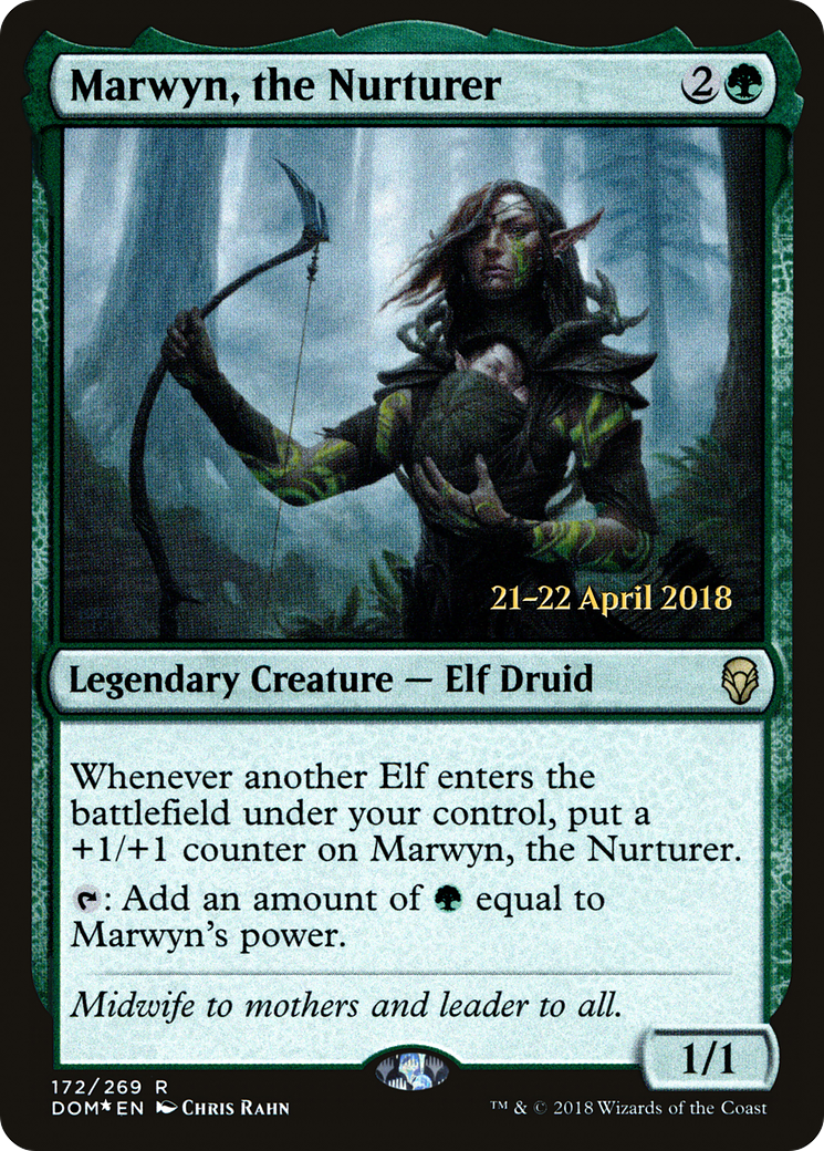 Marwyn, the Nurturer (172s) Foil - Dominaria Promos