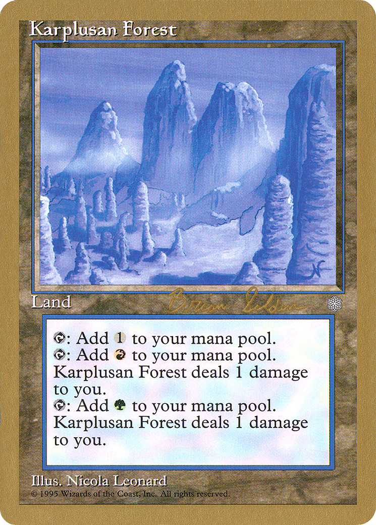 Karplusan Forest (Retro) (bs356) - World Championship Decks 1998