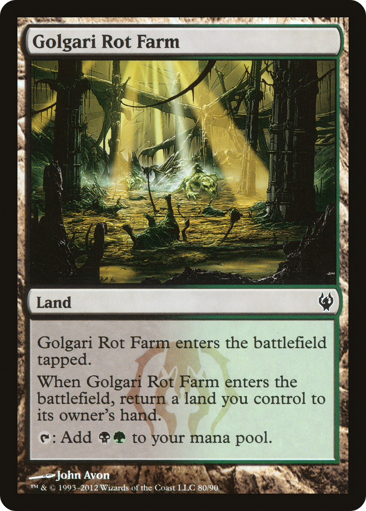 Golgari Rot Farm (080) - Duel Decks: Izzet vs. Golgari