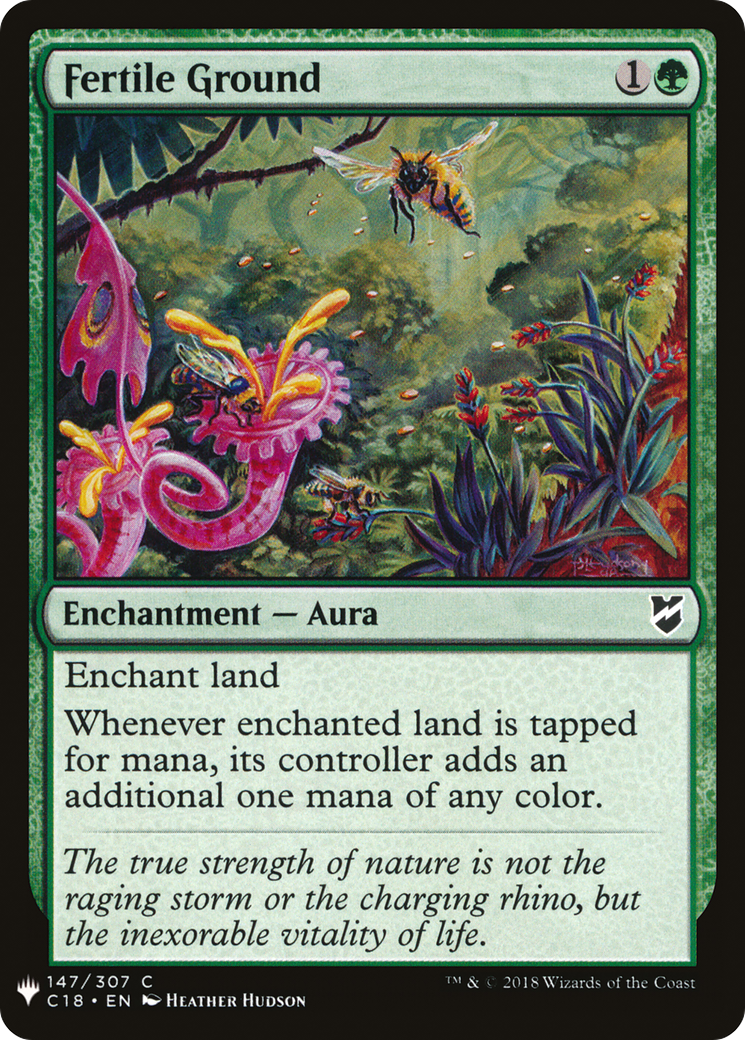 Fertile Ground (C18-147) - The List