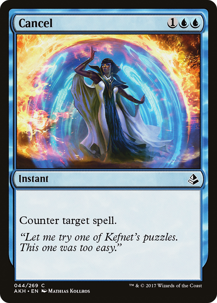 Cancel (044) - Amonkhet
