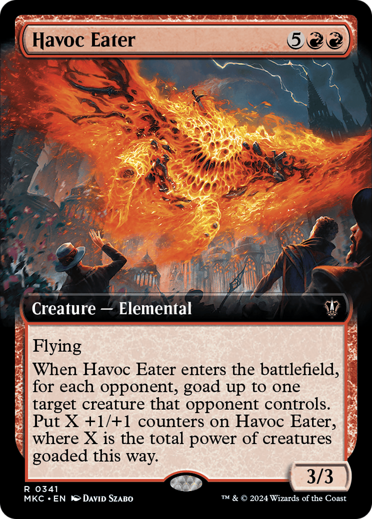 Havoc Eater (Extended Art) (341) - Murders at Karlov Manor Commander