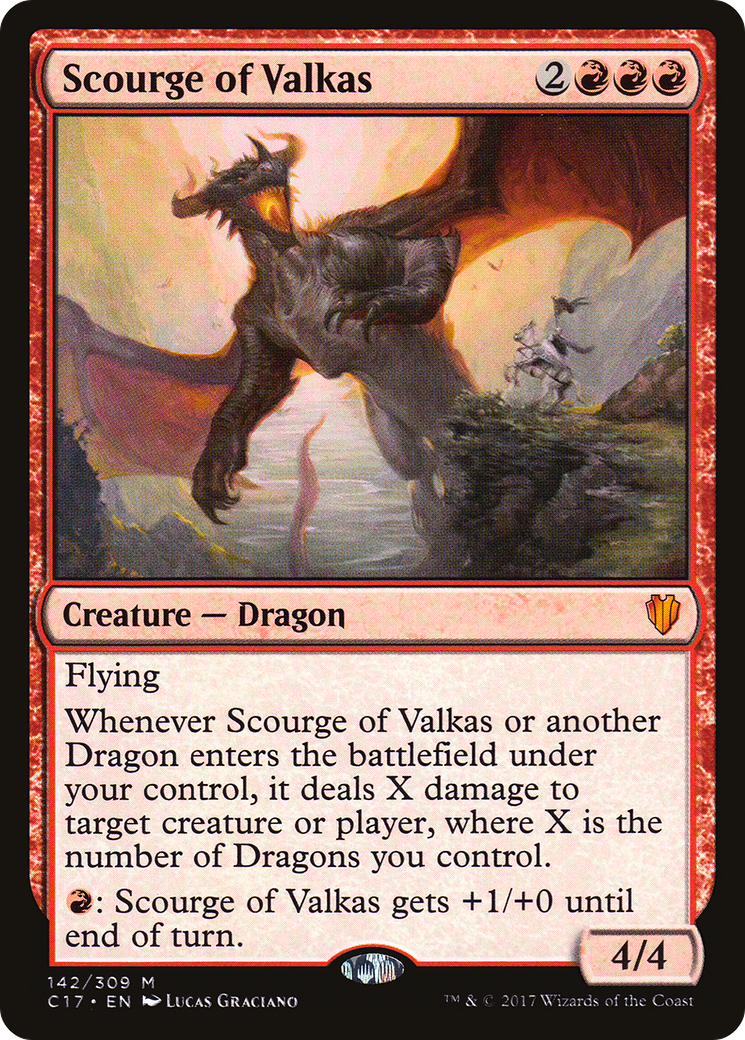 Scourge of Valkas (142) - Commander 2017