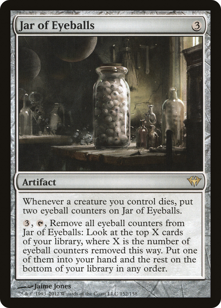 Jar of Eyeballs (152) Foil - Dark Ascension
