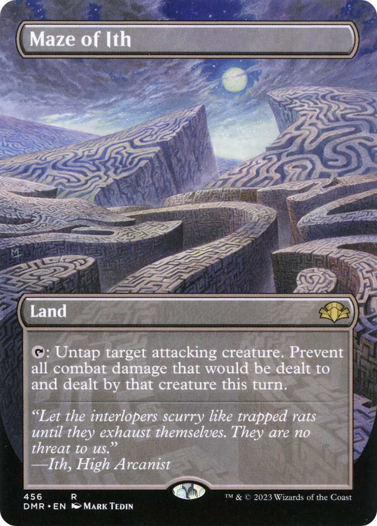 Maze of Ith (Borderless) (456) Foil - Dominaria Remastered