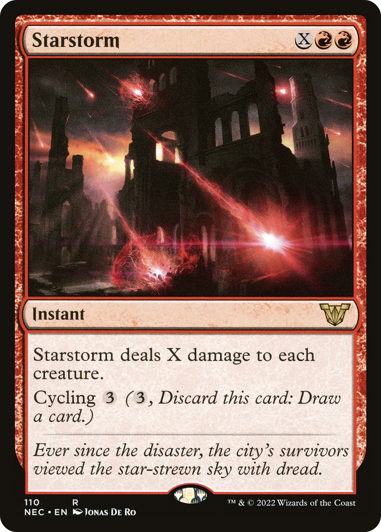 Starstorm (110) - Neon Dynasty Commander