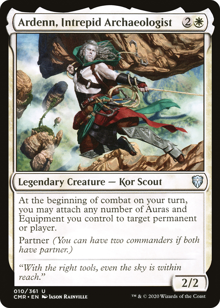 Ardenn, Intrepid Archaeologist (010) - Commander Legends