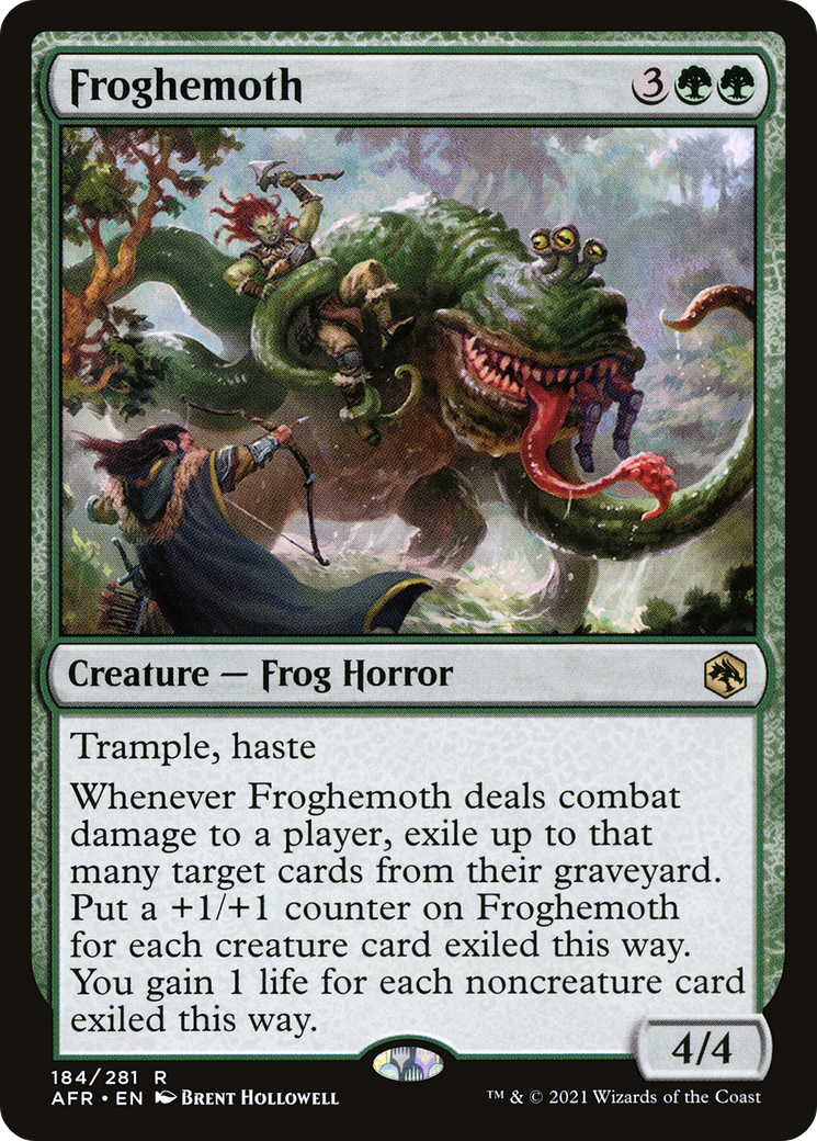 Froghemoth (184) Foil - Adventures in the Forgotten Realms