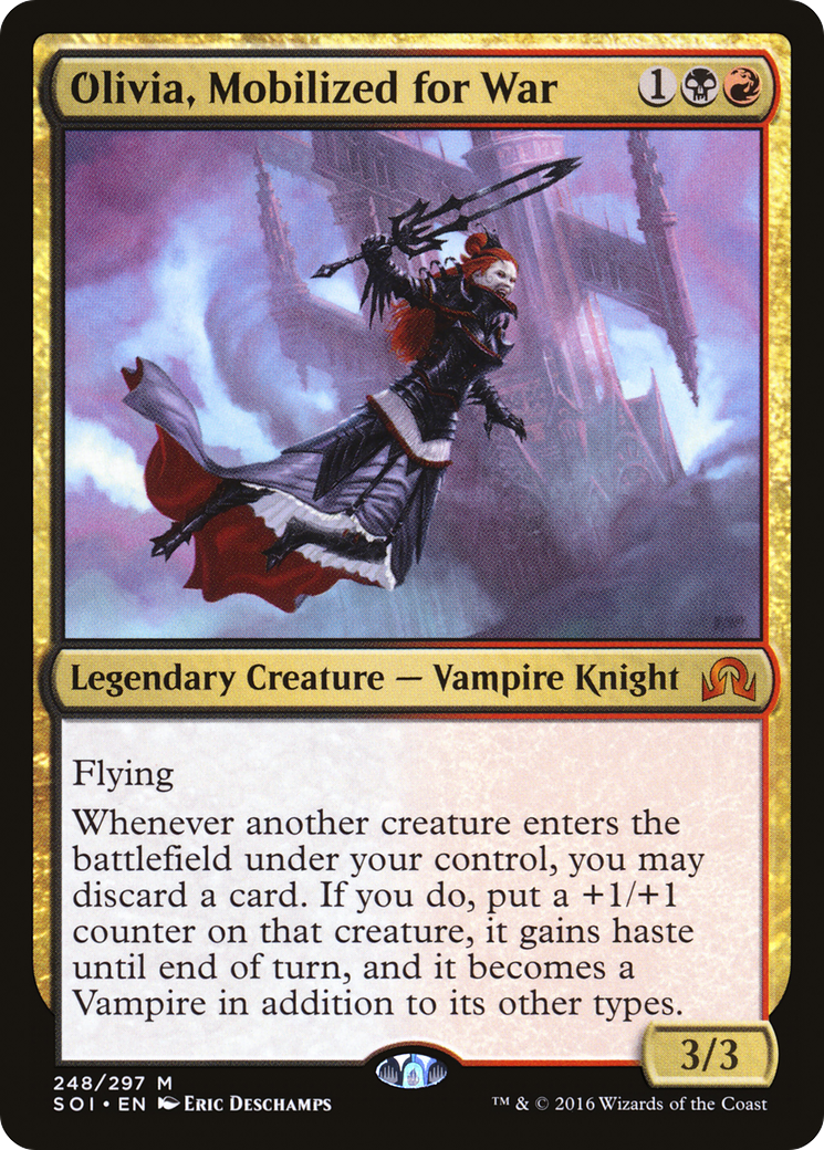 Olivia, Mobilized for War (248) - Shadows over Innistrad
