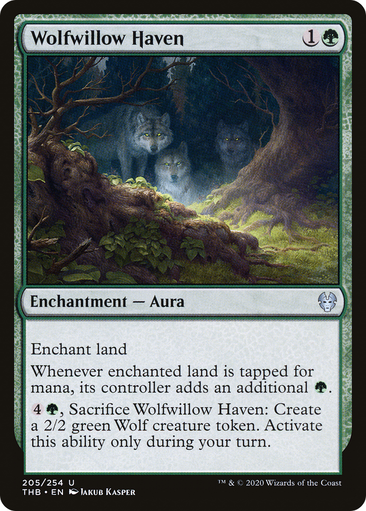 Wolfwillow Haven (205) Foil - Theros Beyond Death
