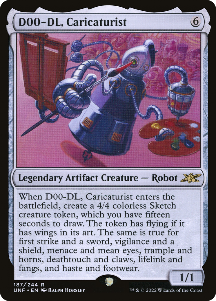 D00-DL, Caricaturist (187) - Unfinity