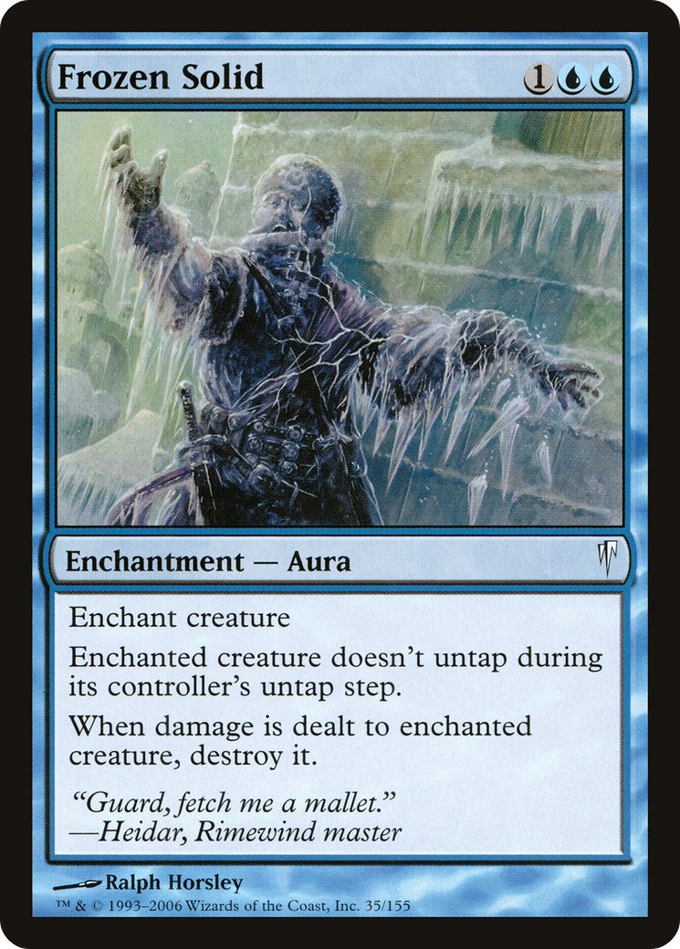 Frozen Solid (035) Foil - Coldsnap